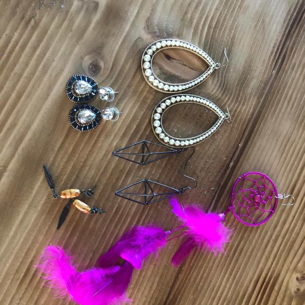 Statement earrings